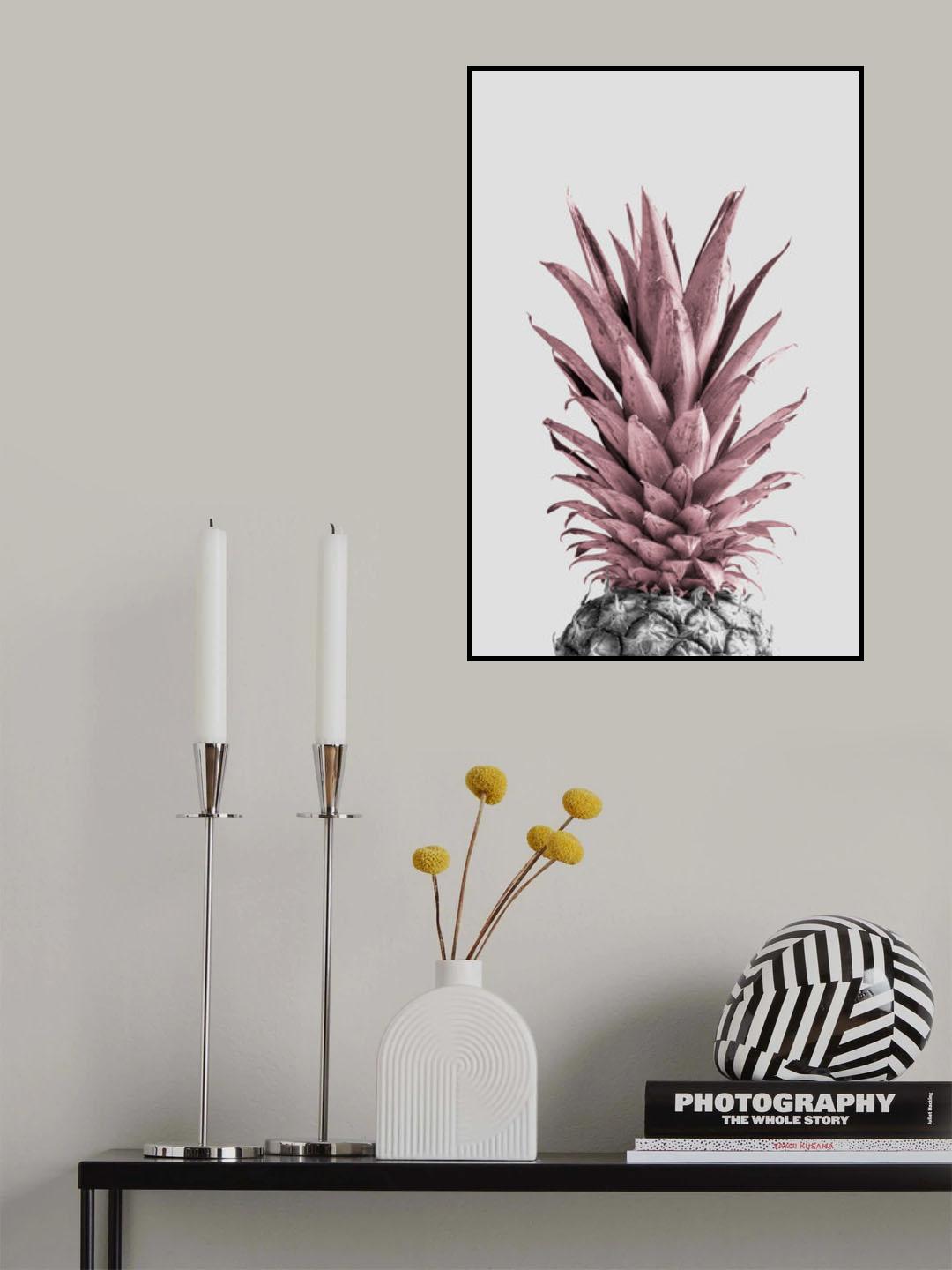 Pineapple Pink 04 Poster och Canvastavla