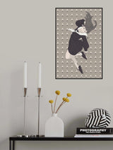 Fleur De Lis Poster och Canvastavla