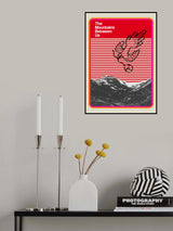Mountains Between Us Poster och Canvastavla