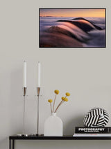 Mountain waves Poster och Canvastavla
