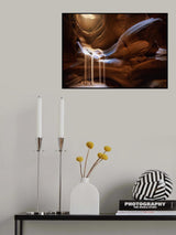 Antelope Waterfall Poster och Canvastavla