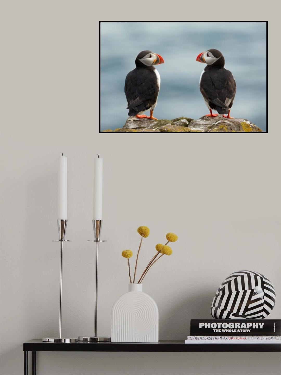 I love you - I love you too Poster och Canvastavla