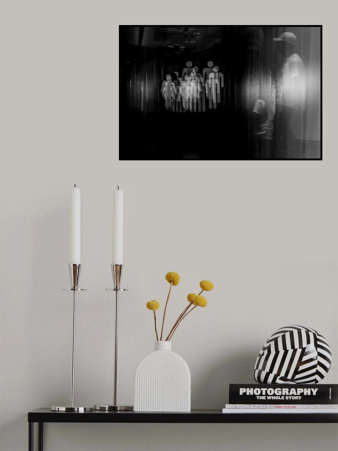 abstract people Poster och Canvastavla