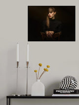 Eyes to Pearls Poster och Canvastavla