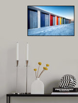 Colours on the beach Poster och Canvastavla