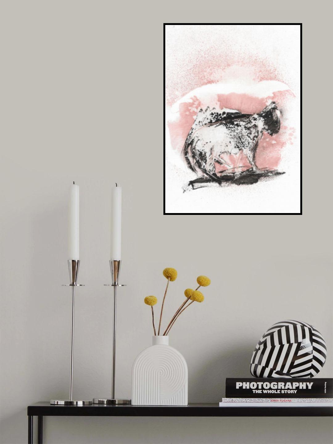 The Cat Poster och Canvastavla