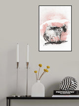 The Cat Poster och Canvastavla