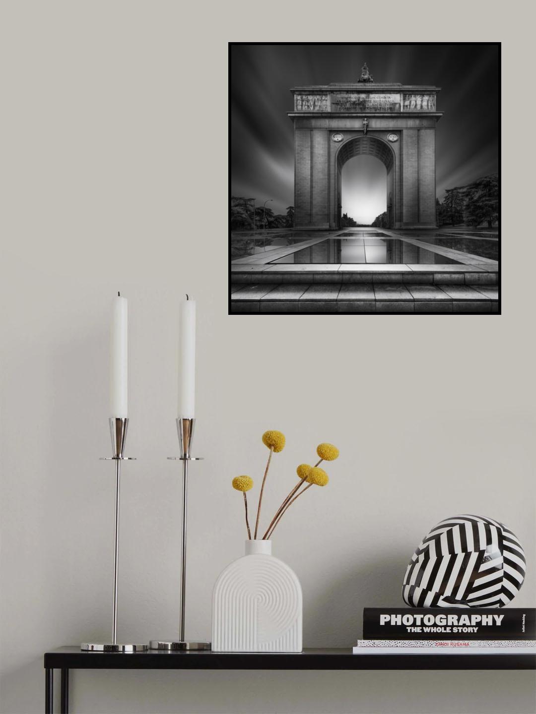 Arch of Moncloa Poster och Canvastavla
