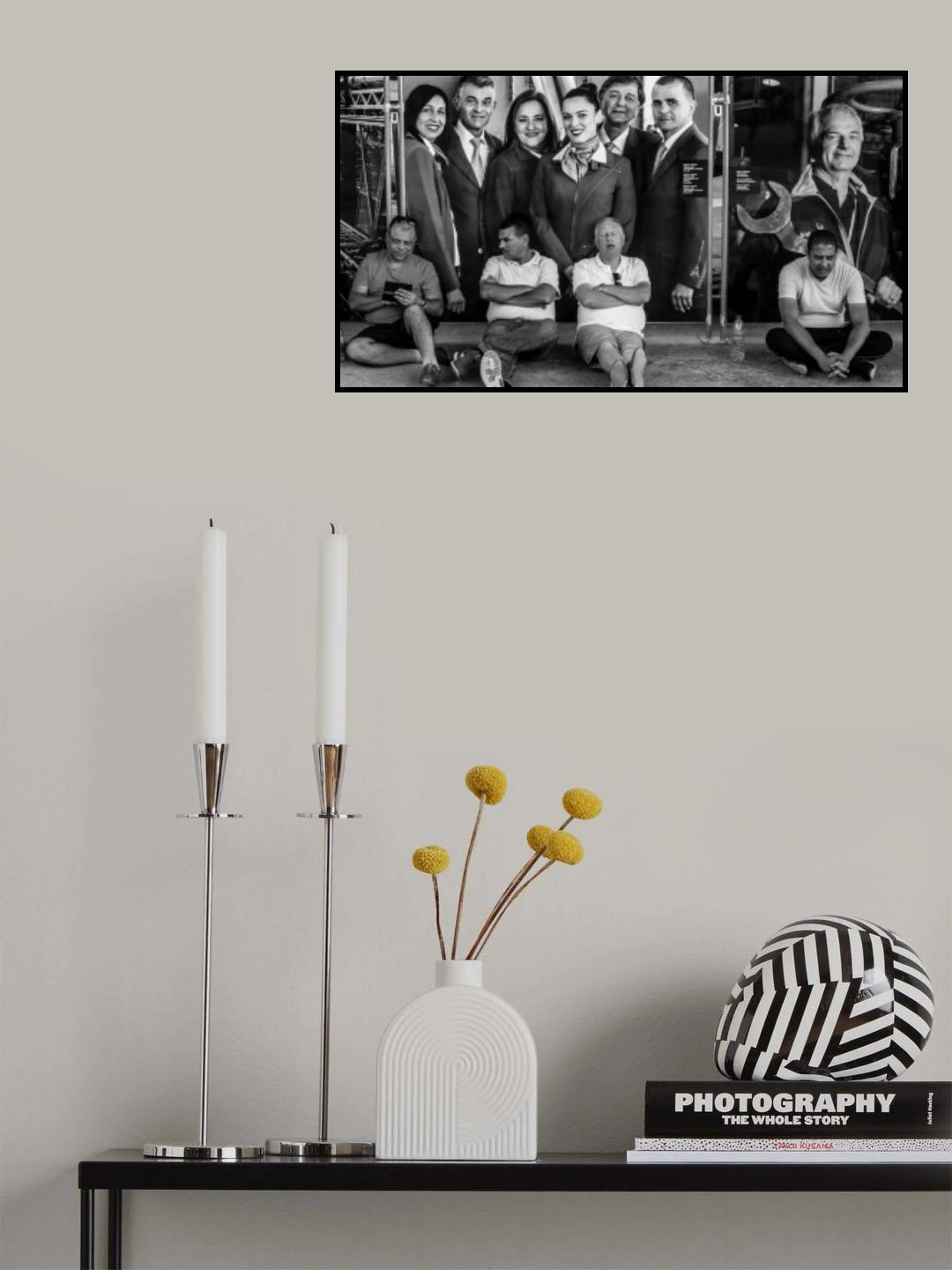 People composition Poster och Canvastavla
