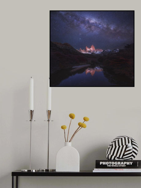 Patagonia Autumn Night Poster och Canvastavla