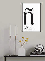 The eñe Poster och Canvastavla