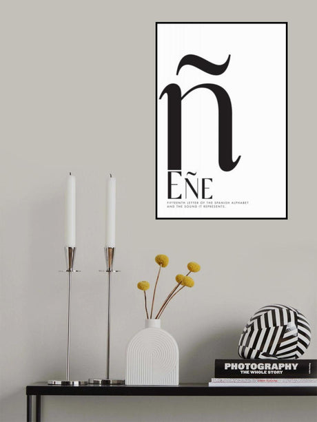The eñe Poster och Canvastavla