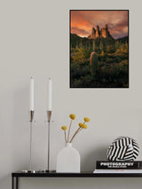 Superstition Mountains Poster och Canvastavla