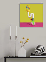 Brain Food Q Poster och Canvastavla