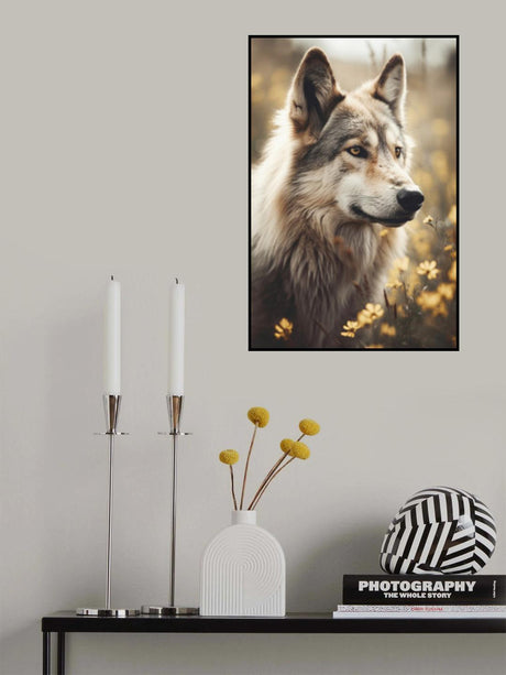 Wolfhound Poster och Canvastavla