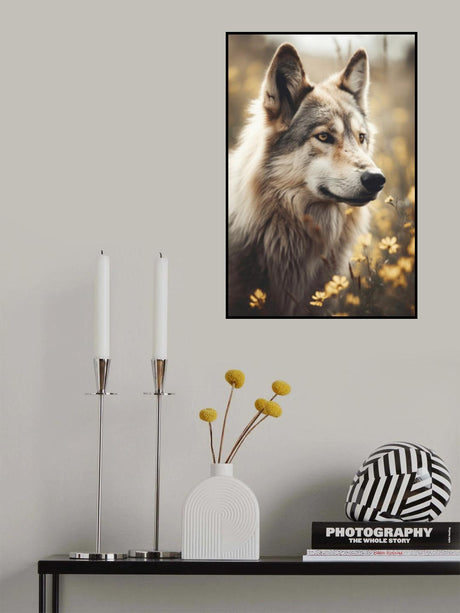 Wolfhound Poster och Canvastavla