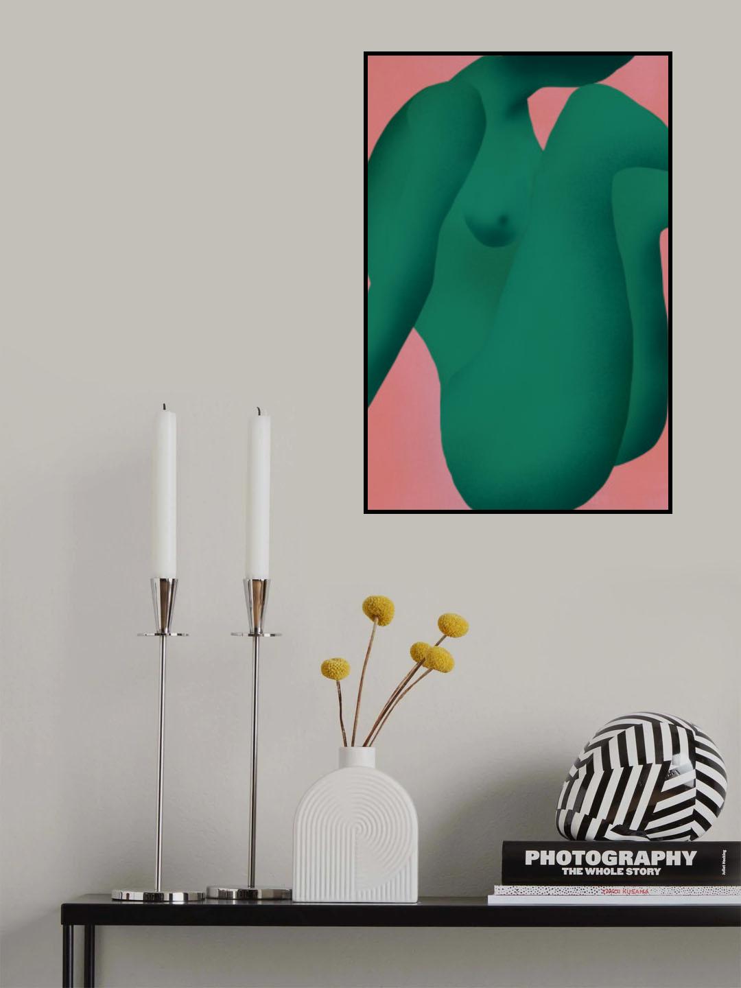 Color nude Poster och Canvastavla