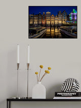 Damrak Amsterdam Poster och Canvastavla