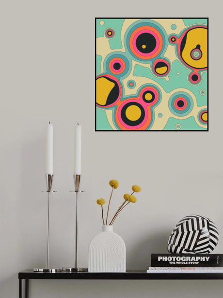 Fluid Geometrics 3 Poster och Canvastavla