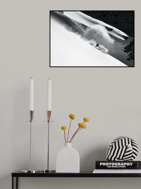 Cloud of Snow Poster och Canvastavla