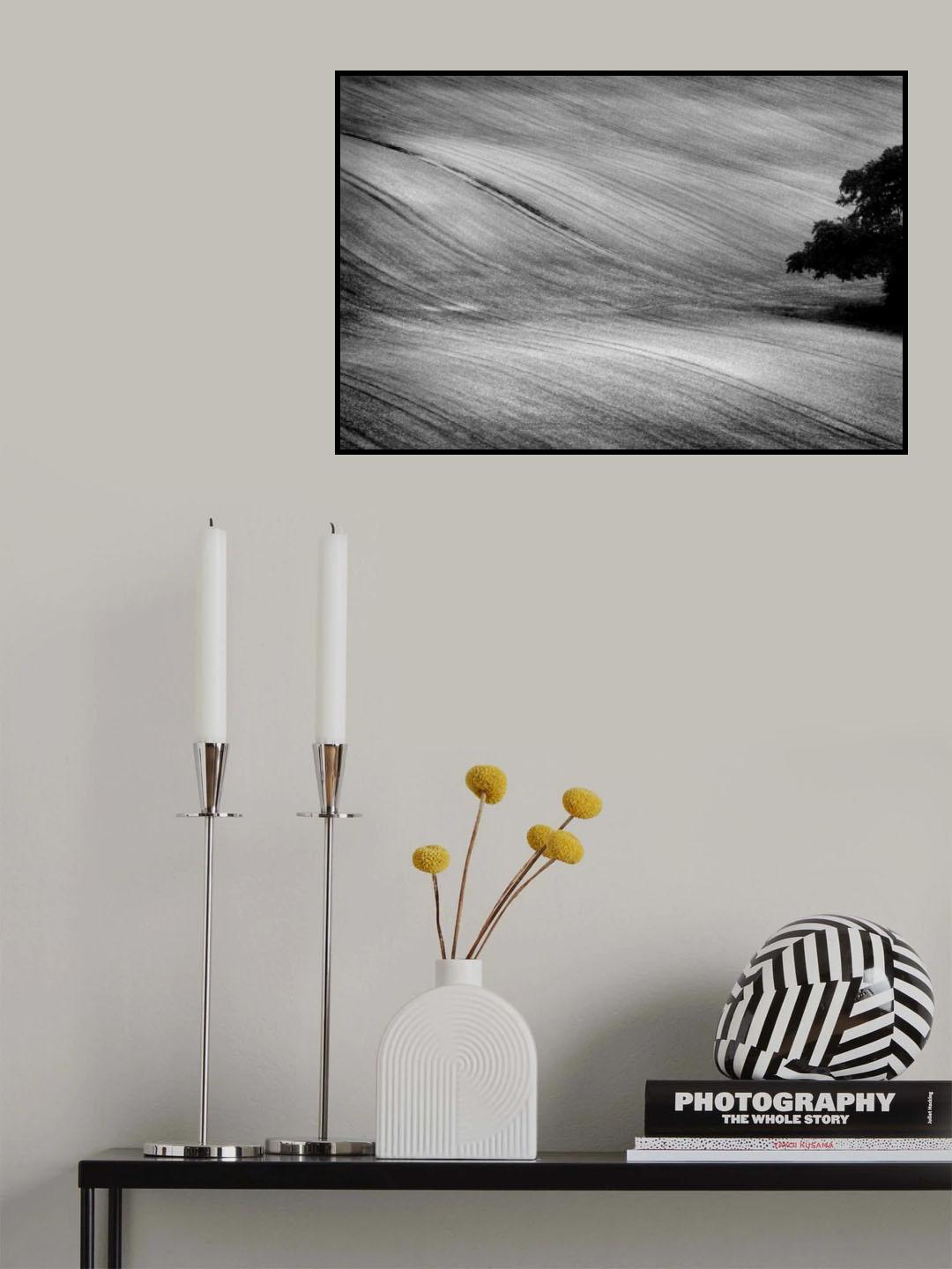 Winter field #1 Poster och Canvastavla