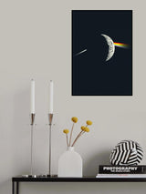 Refraction Shadow of the Moon Poster och Canvastavla
