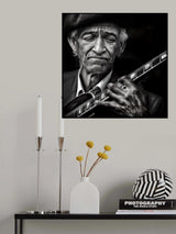 the guitarist Poster och Canvastavla