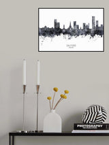 Salford England Skyline Poster och Canvastavla