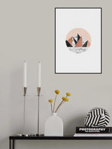 Geometric Landscape I Poster och Canvastavla