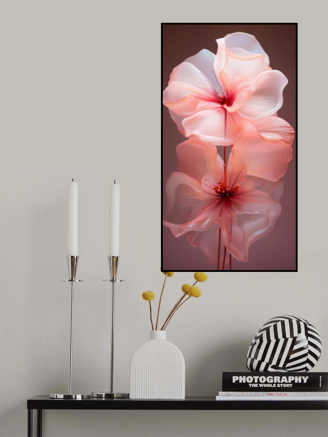 Delicate Flowers 5 Poster och Canvastavla