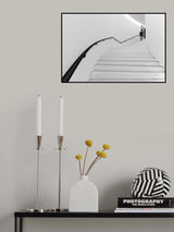 black handrail Poster och Canvastavla