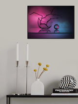 From the series "Experiments with glass" Poster och Canvastavla