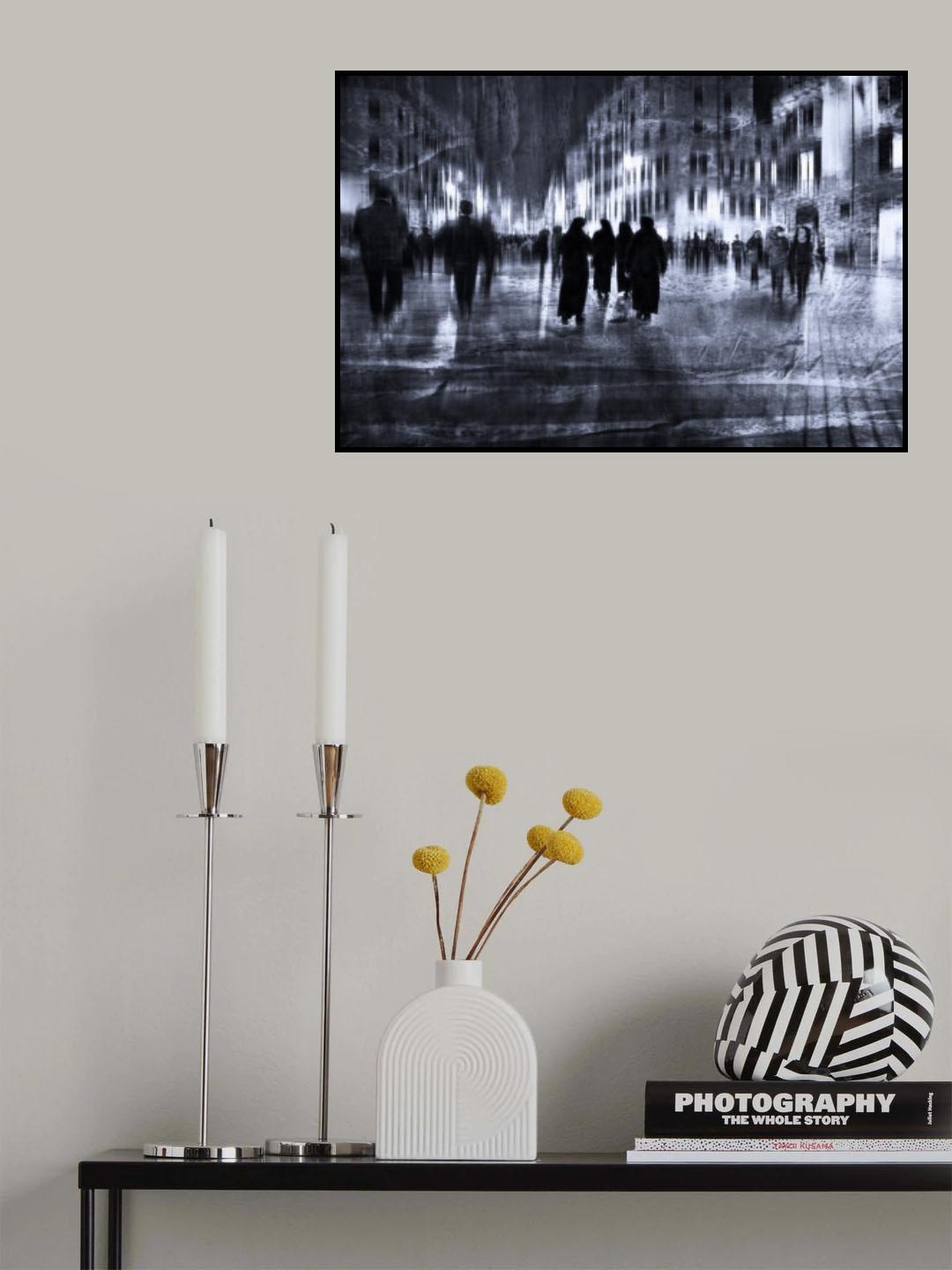 Four nuns at the Spanish Steps Poster och Canvastavla