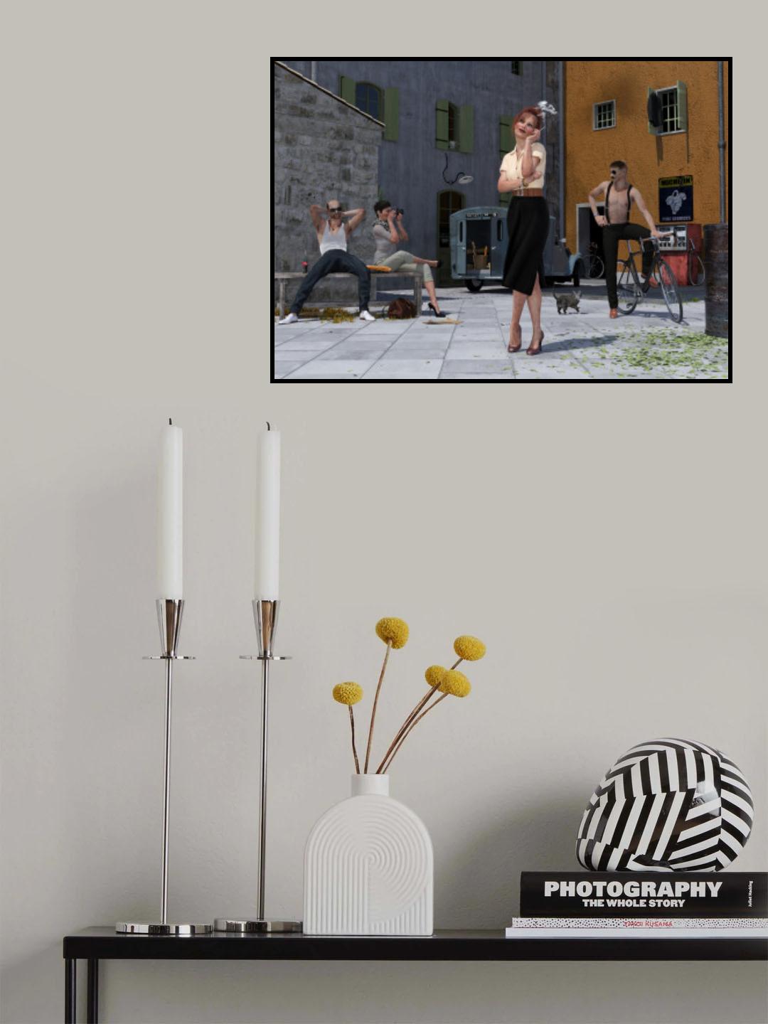 head cinema Poster och Canvastavla