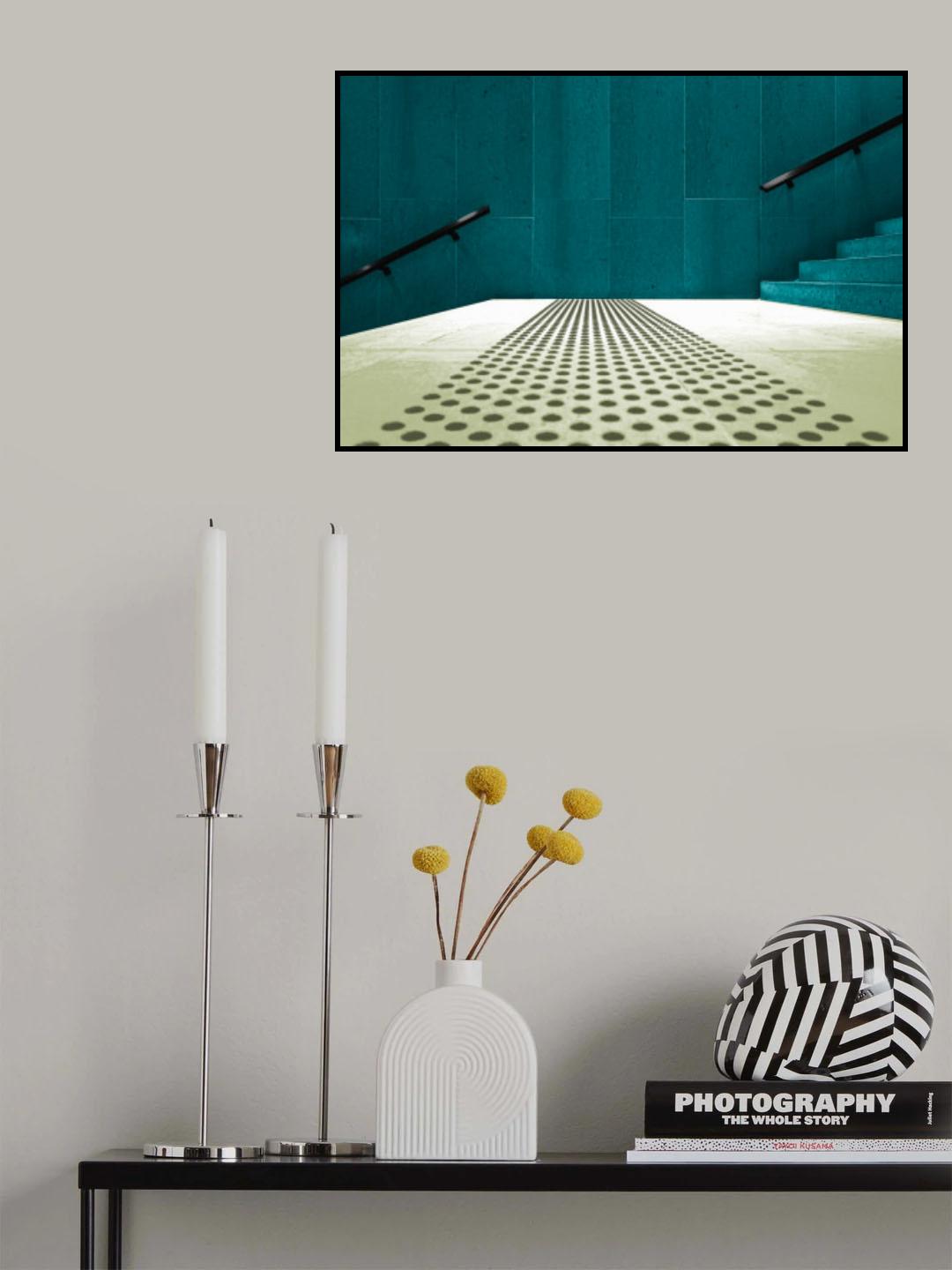 Empty steps Poster och Canvastavla