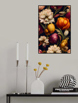 Romantic Flowers Poster och Canvastavla