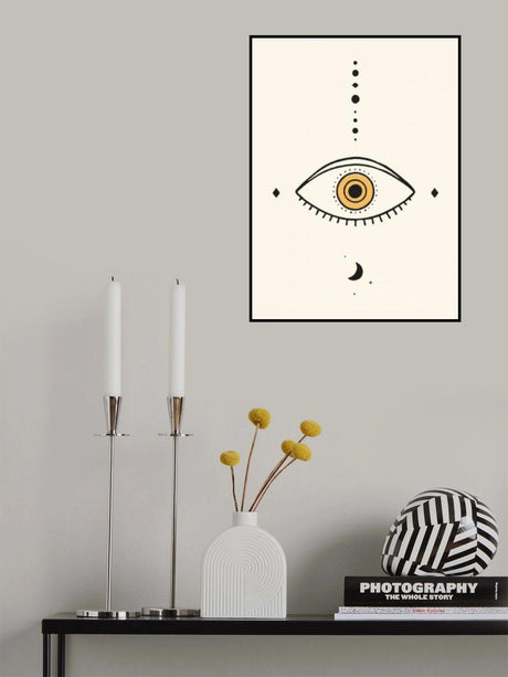 Universe Eye Poster och Canvastavla
