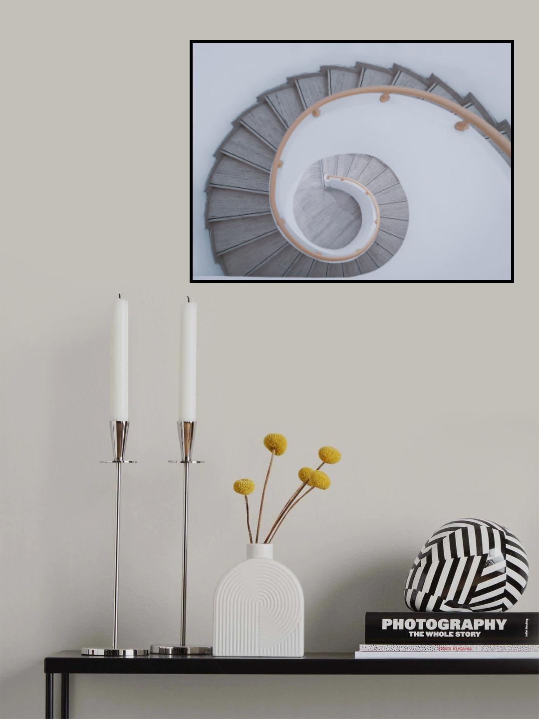 Swirl 2 Poster och Canvastavla