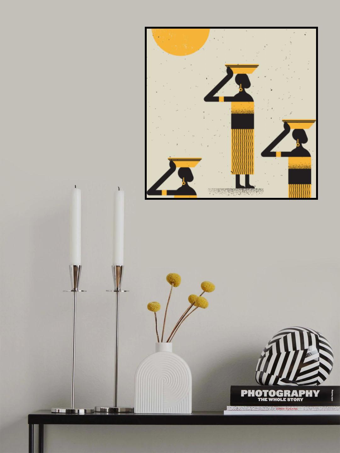 Africa Poster och Canvastavla