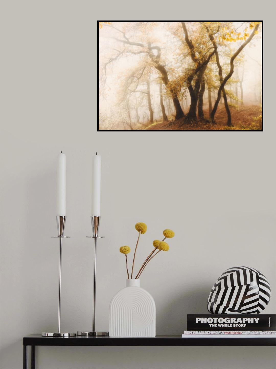 dancing trees Poster och Canvastavla