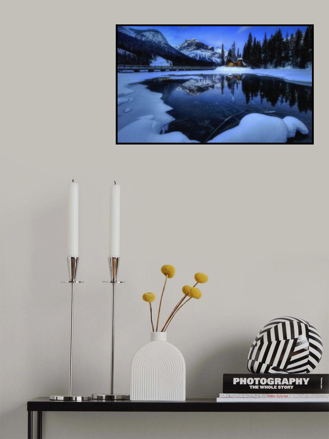 Emerald Lake Poster och Canvastavla