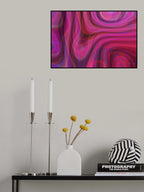 Abstract Glow Iv Poster och Canvastavla