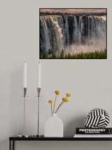 Victoria falls - main waterfalls Poster och Canvastavla