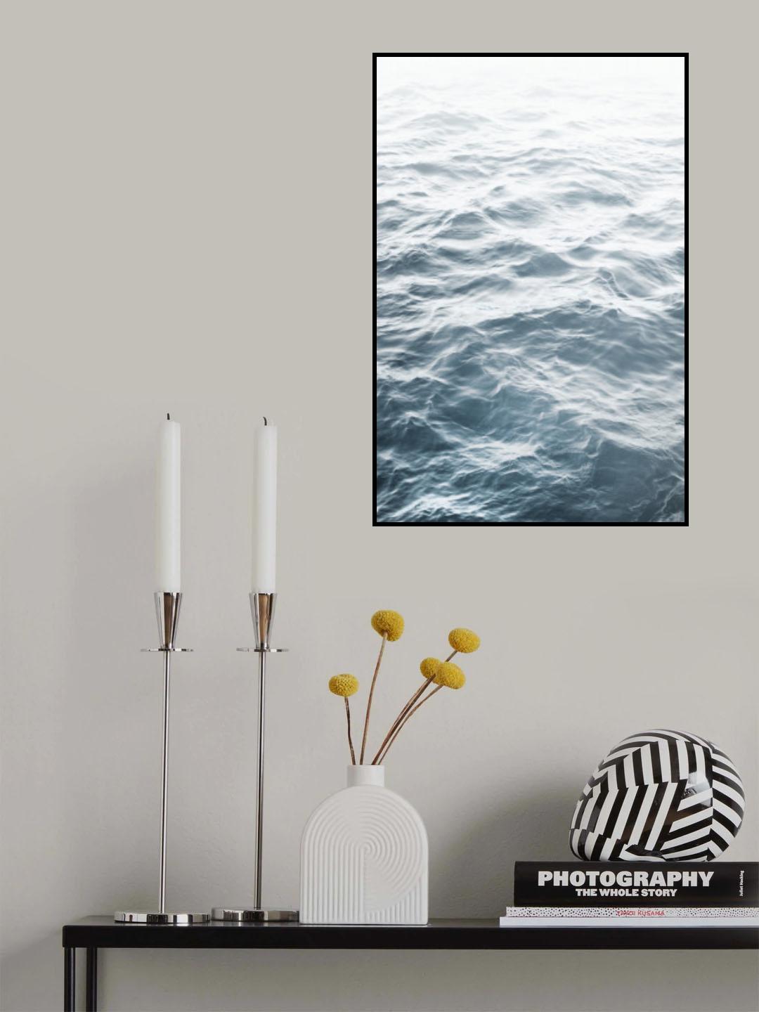 Ocean Waves 11 Poster och Canvastavla