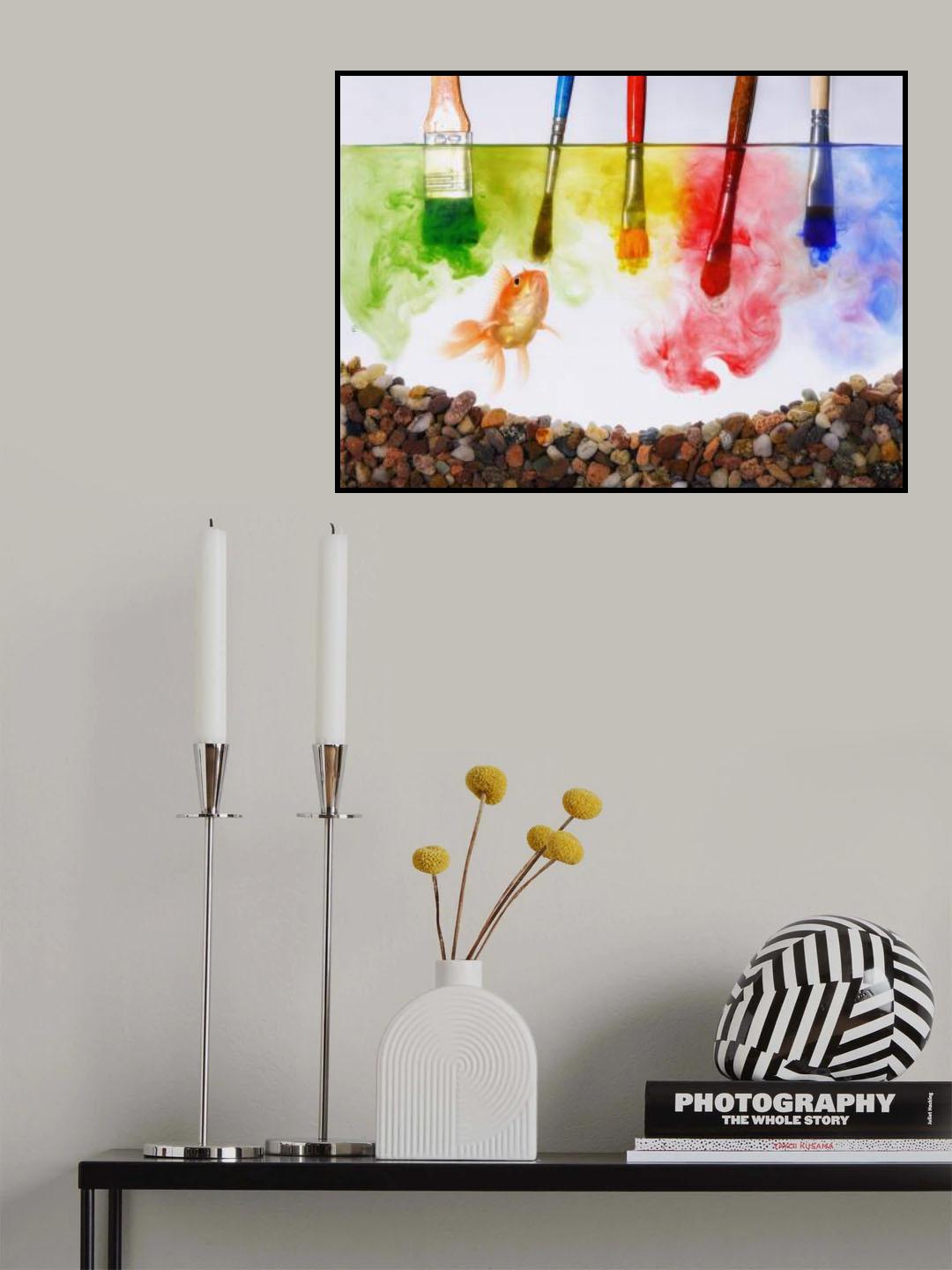Colored lunch Poster och Canvastavla