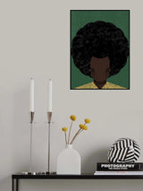 Afro Poster och Canvastavla