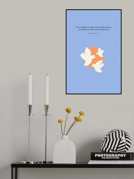 Artist Poster och Canvastavla