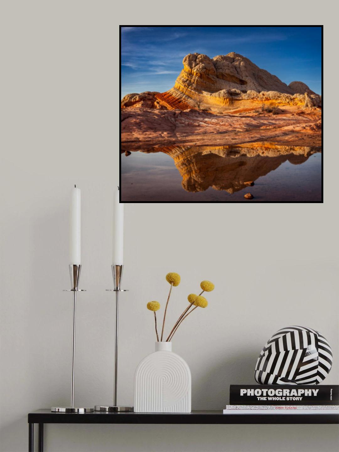 White Pocket Poster och Canvastavla