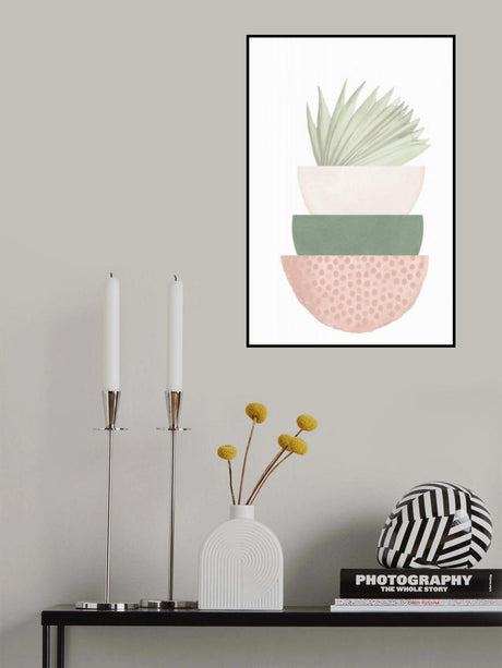 Sage Pink 2 Poster och Canvastavla