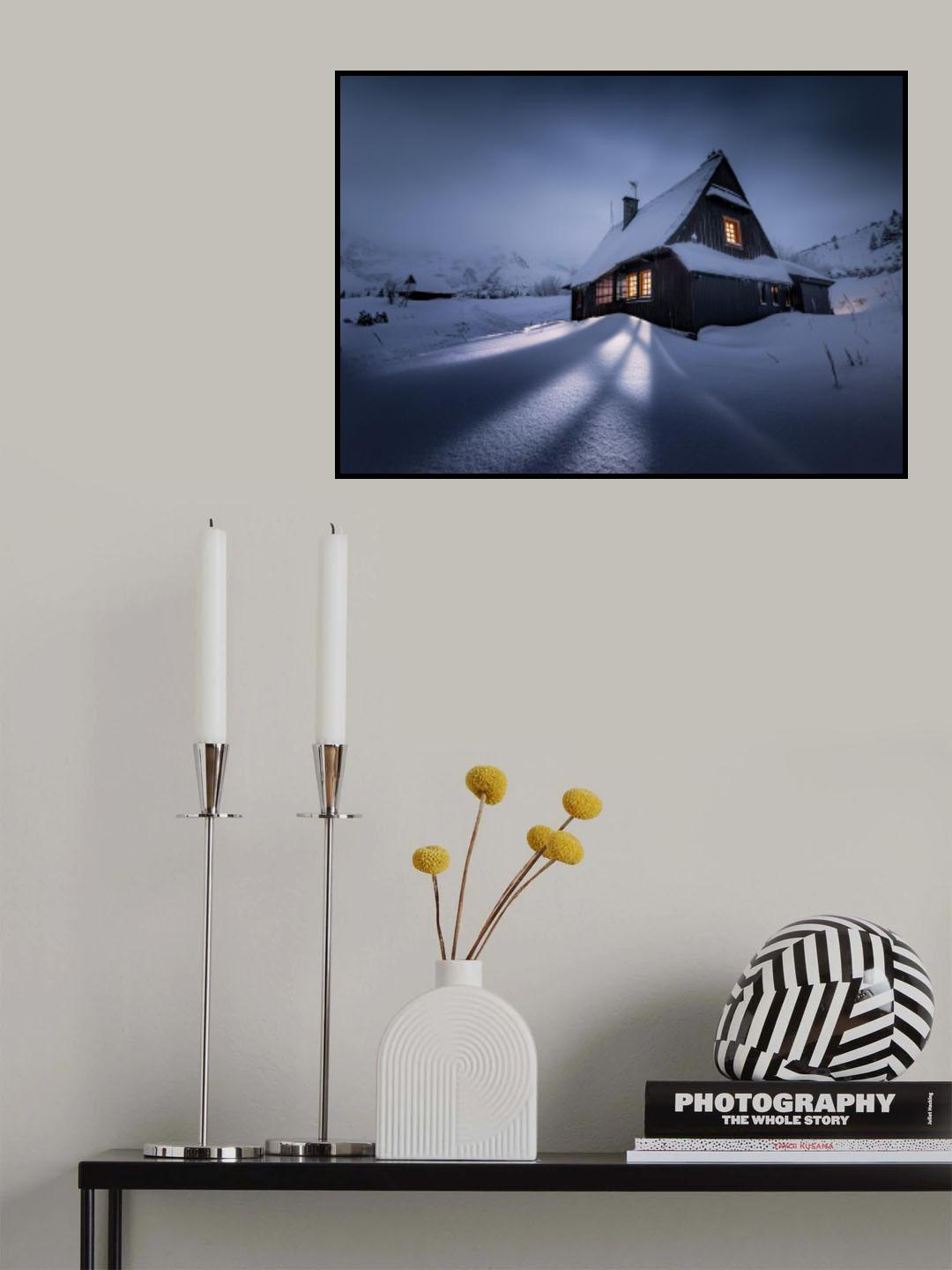 Betlejemka Hut Poster och Canvastavla